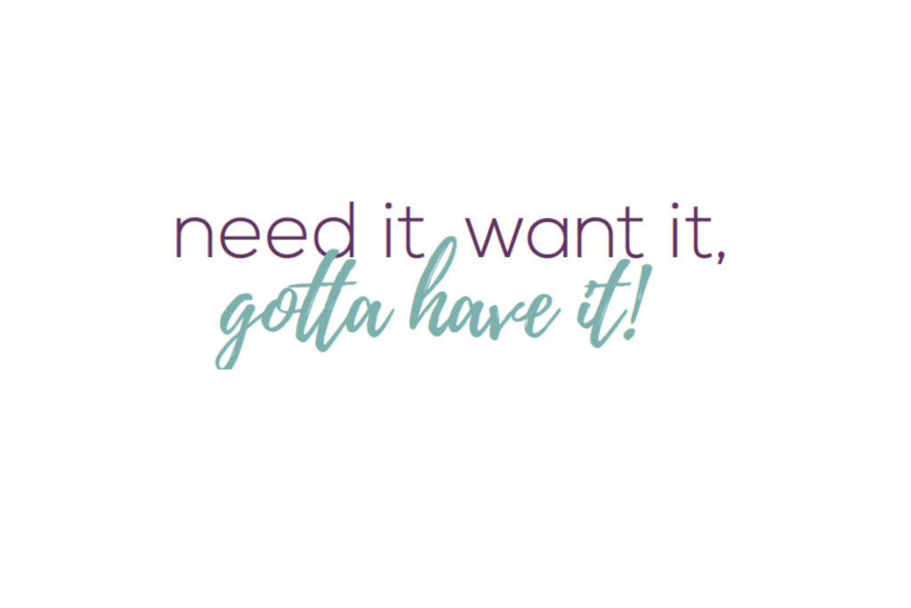 need it want it logo