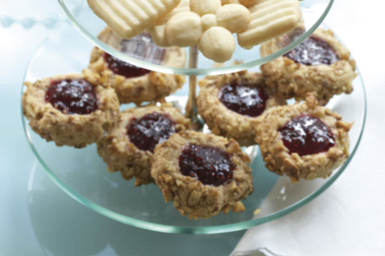 Jam Thimble Cookies