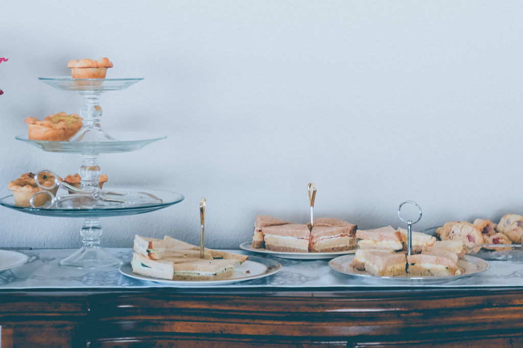 table of baked goods