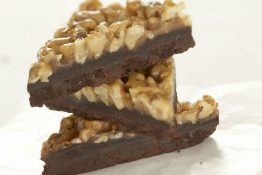 chocolate and walnut bars