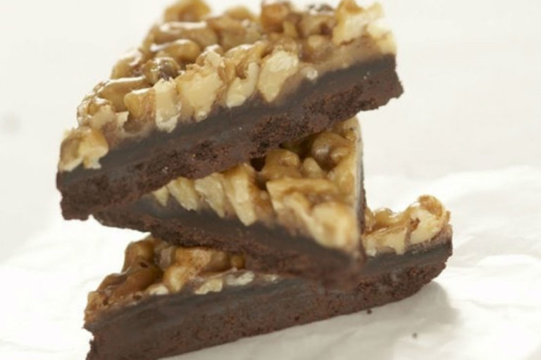 chocolate and walnut bars