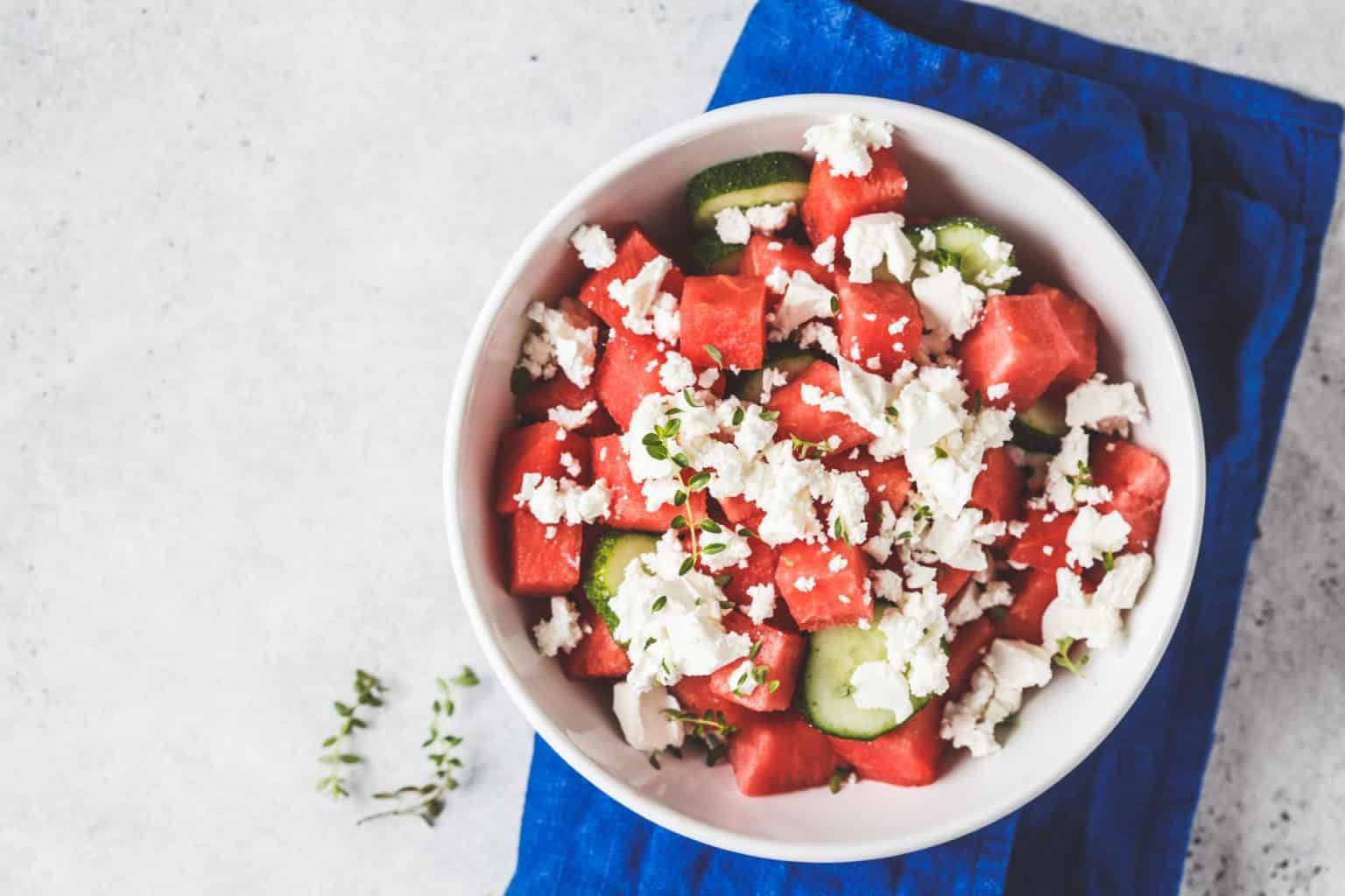 Mediterranean Watermelon Salad - Parents Canada