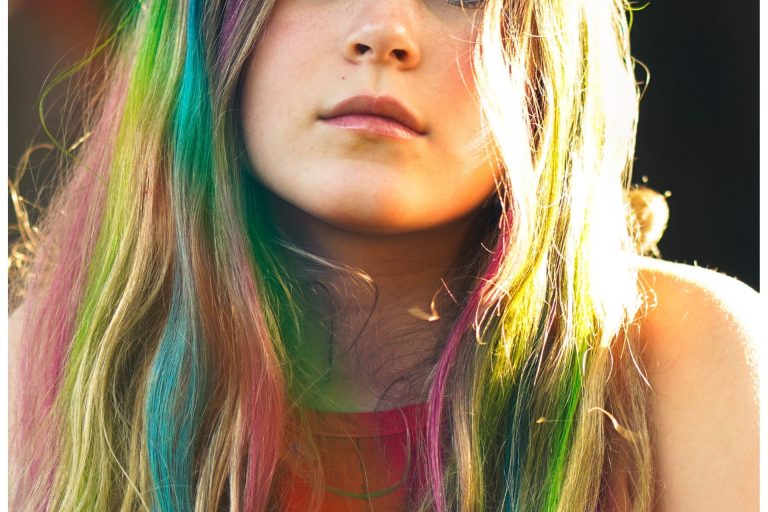 Step By Step Hair Tutorial: Unicorn Hair with Hair Chalk - Parents Canada