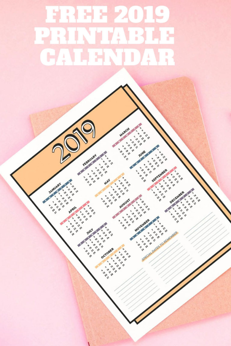 Printable Calendar - Parents Canada