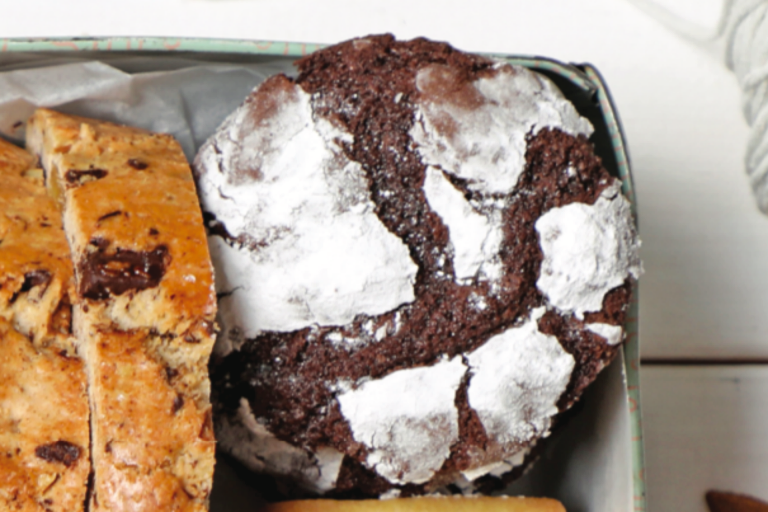 Chocolate Crackle Cookies