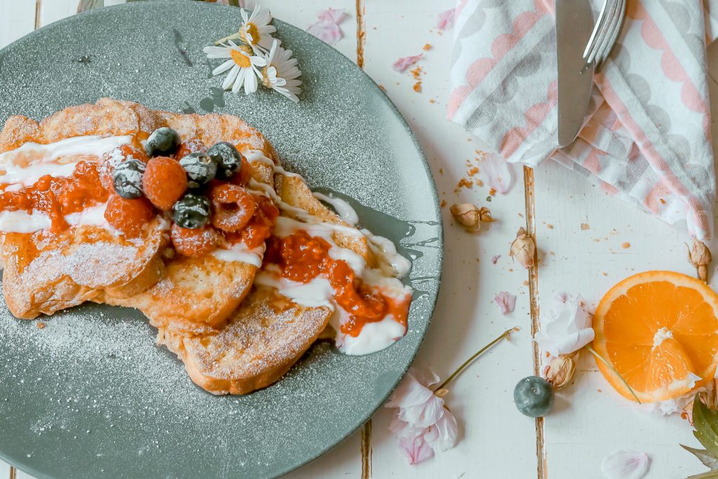 plate of french toast