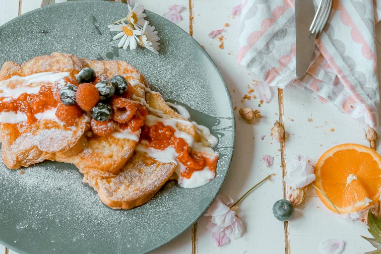 plate of french toast