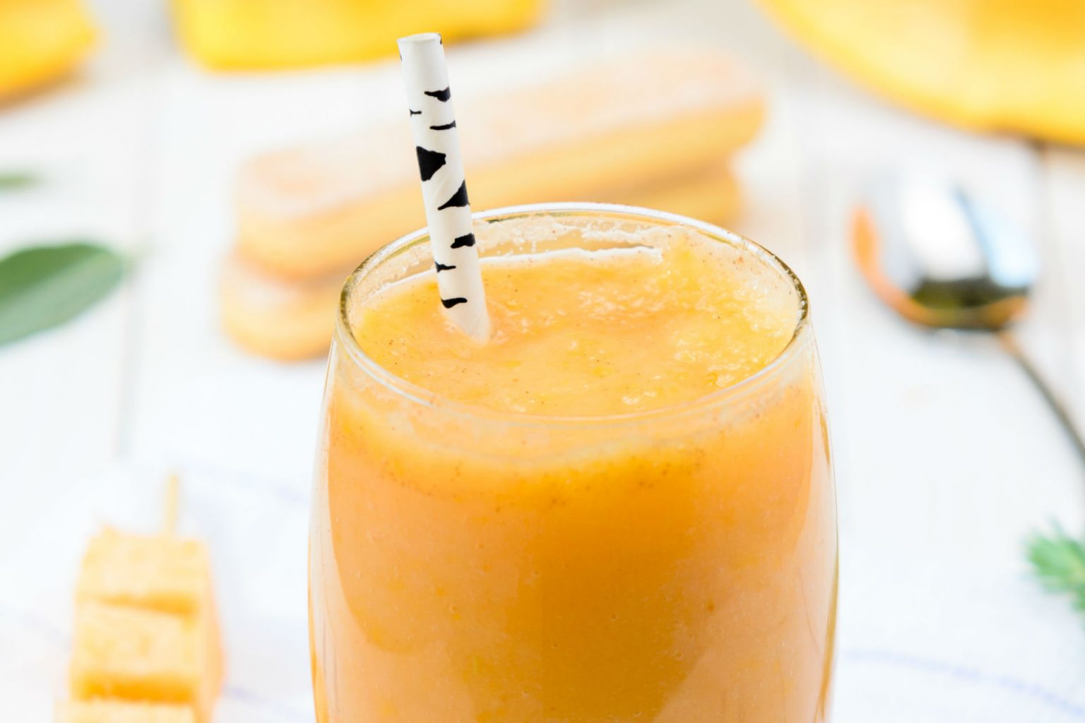 orange smoothie