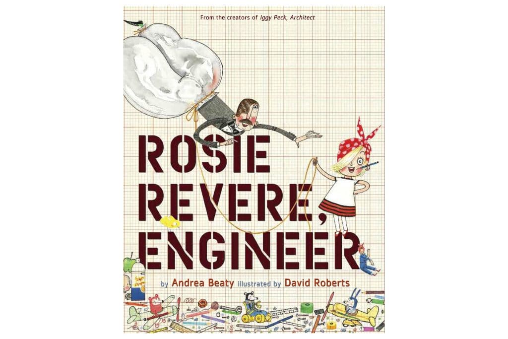 book cover of two characters tangled up against a background that looks like grid paper