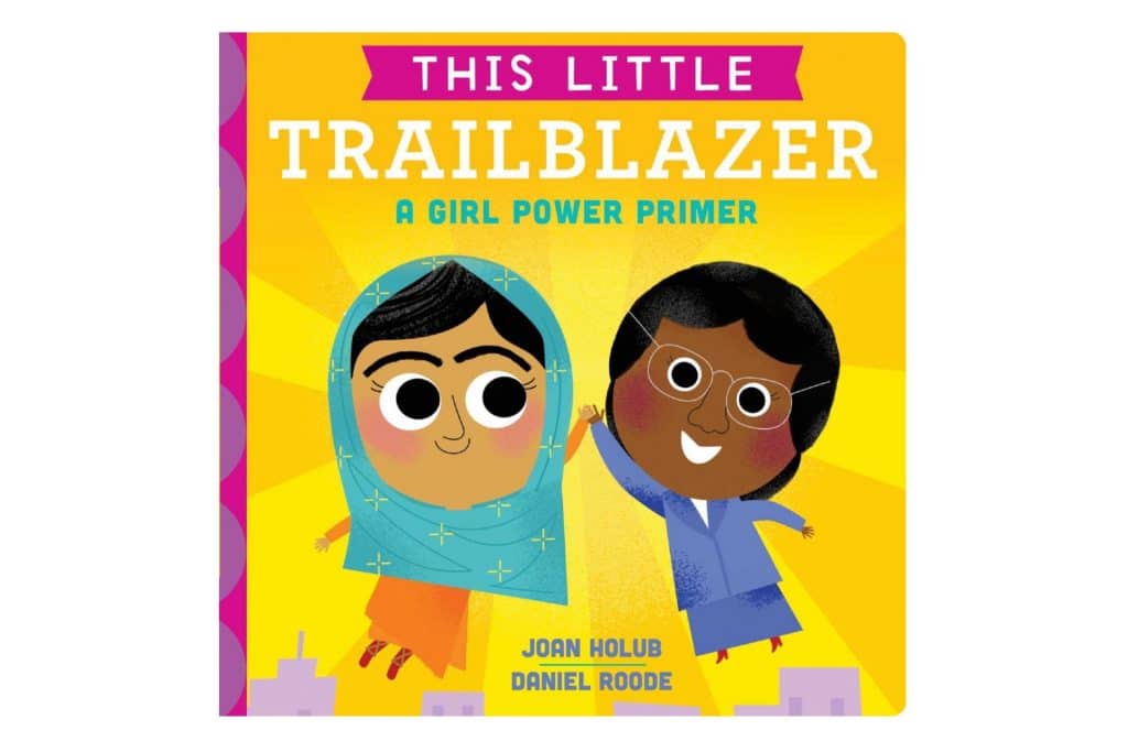 book cover with two girls high fiving each other