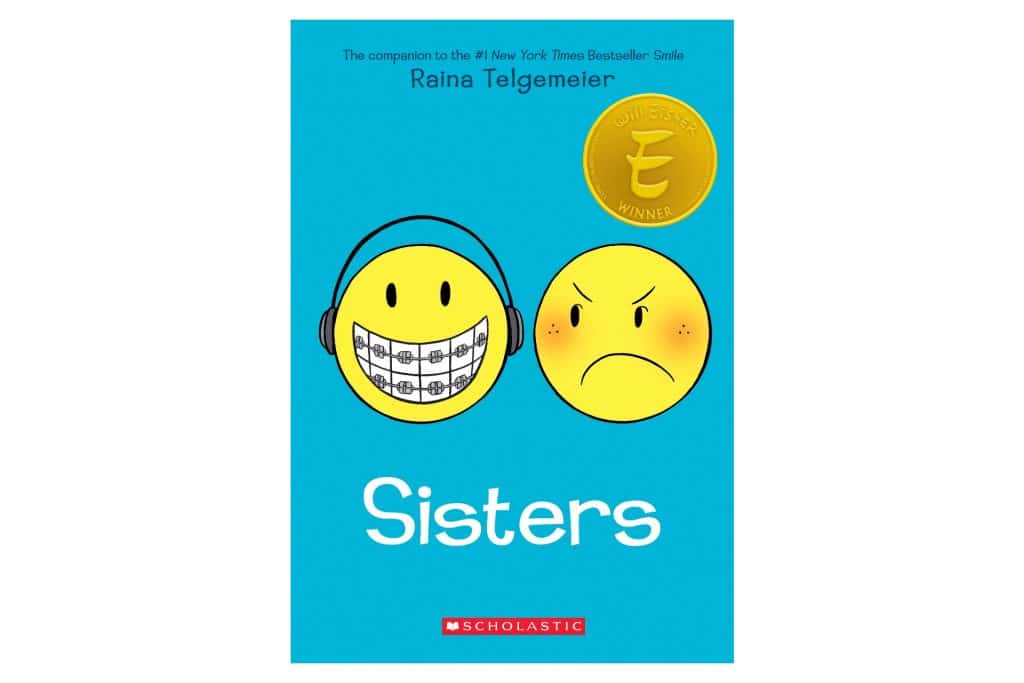 blue book cover with two smiley faces depicting different emotions