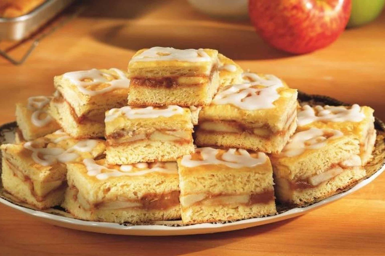 Frosted Apple Squares - Parents Canada