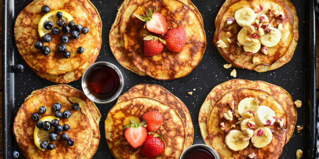 egg banana pancakes