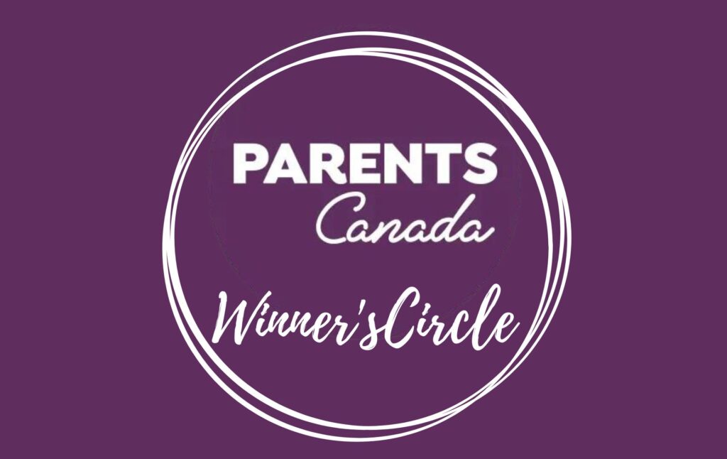 a purple circle with white text