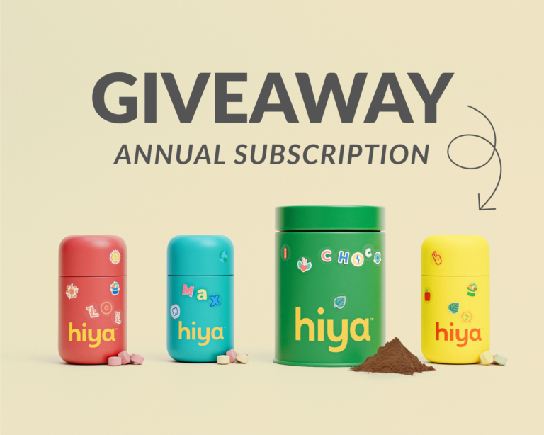 Hiya Children’s Multivitamins, Probiotics, Greens & Superfoods, and Iron Supplement