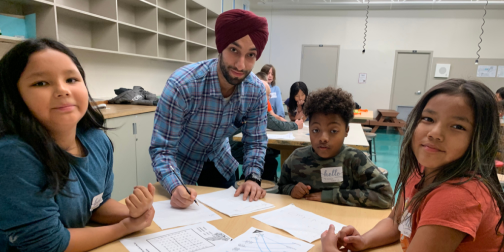 United for Literacy - teacher and students