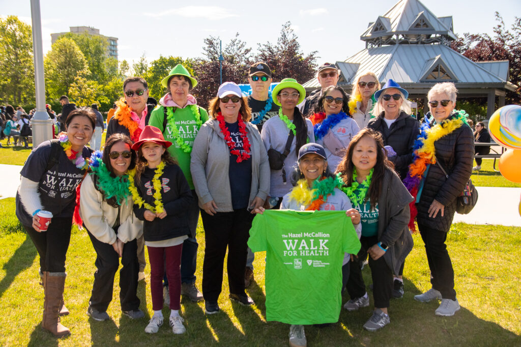 Group attending Walk for Health