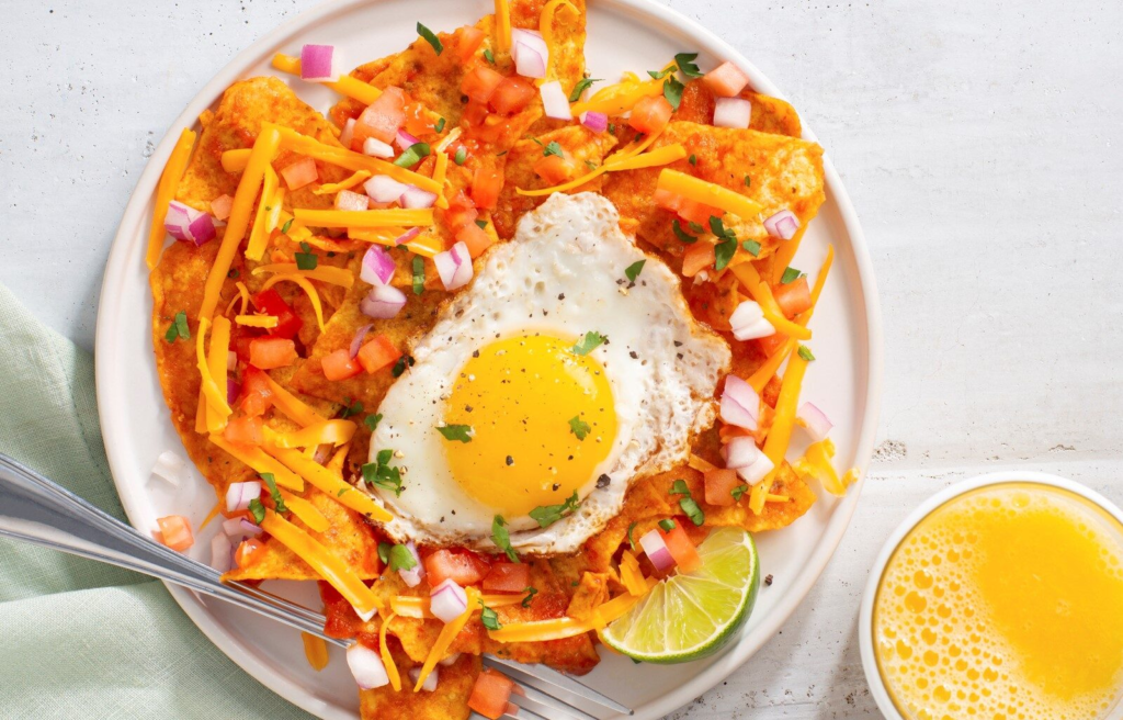 chilaquiles or breakfast nachos