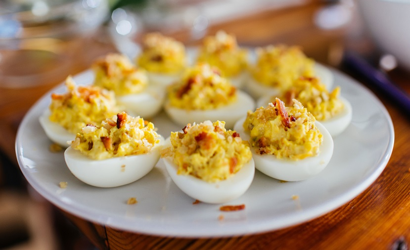 bacon devilled eggs