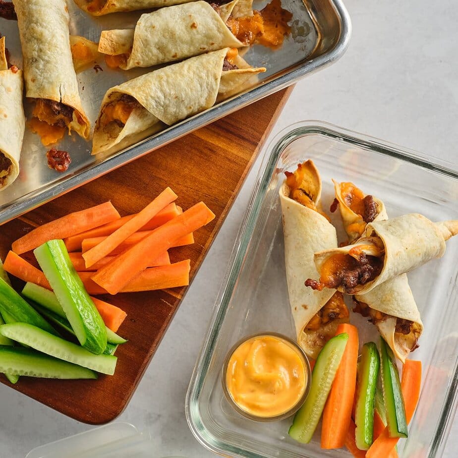 Crispy Beef Cheese Snack Rolls